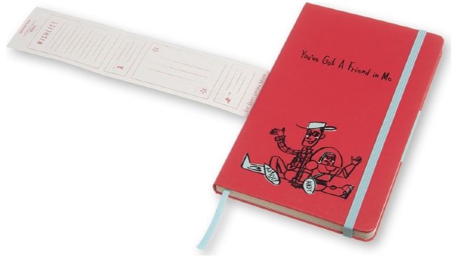 Блокнот Moleskine TOY STORY LARGE Limited Edition, линейка, красный