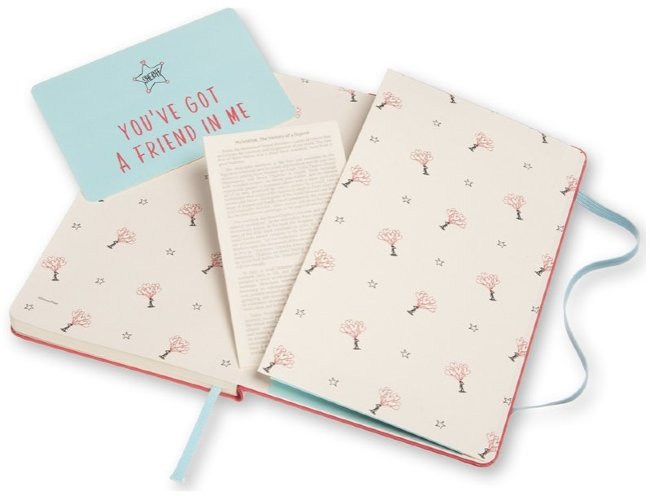 Блокнот Moleskine TOY STORY LARGE Limited Edition, линейка, красный