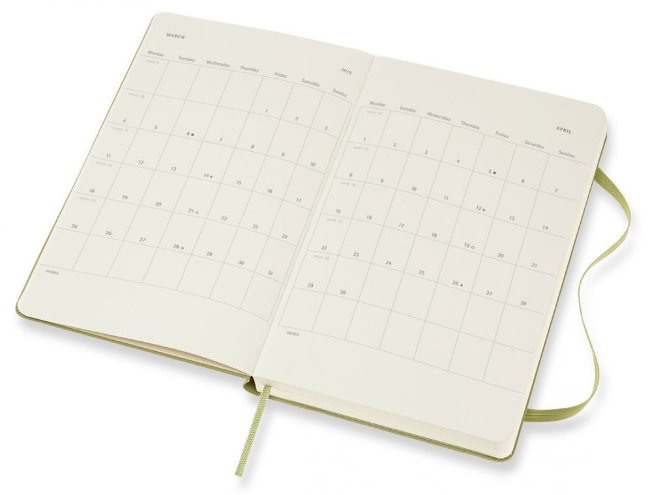 Ежедневник Moleskine CLASSIC Large, оливковый