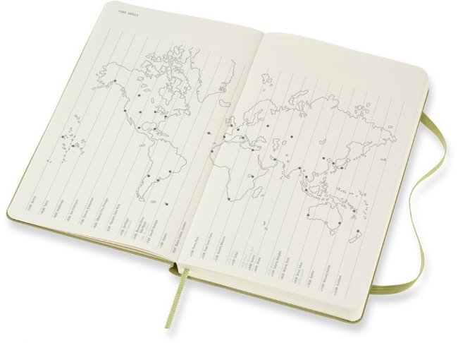 Ежедневник Moleskine CLASSIC Large, оливковый