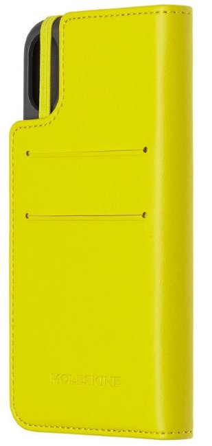 Чехол-книжка Moleskine для Apple iPhone X IPHXXX, желтый Чехол-книжка Moleskine для Apple iPhone X IPHXXX, желтый