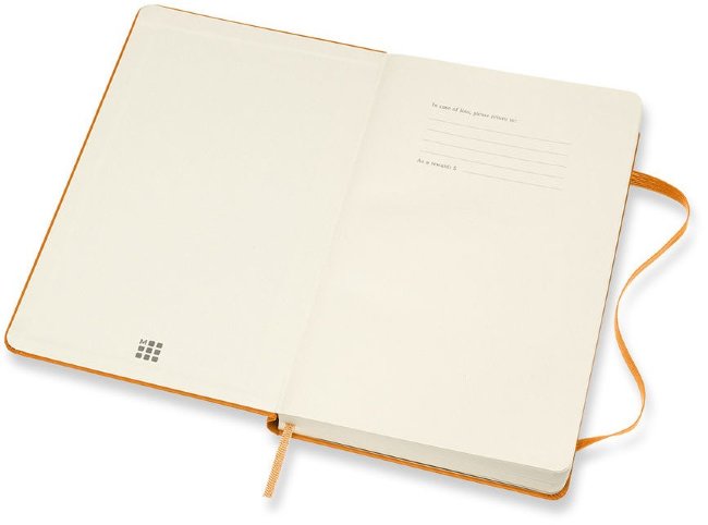Ежедневник Moleskine CLASSIC Large 130х210мм 400стр. оранжевый Ежедневник Moleskine CLASSIC Large 130х210мм 400стр. оранжевый