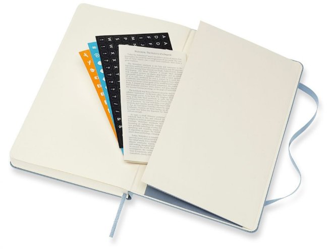 Ежедневник Moleskine CLASSIC Large, синий пепел