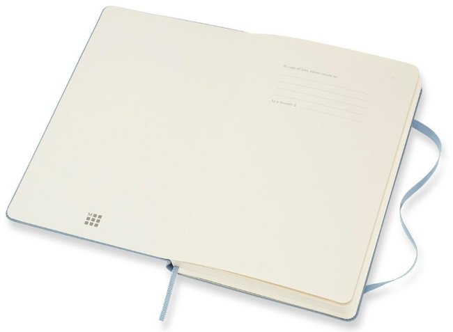 Ежедневник Moleskine CLASSIC Large, синий пепел