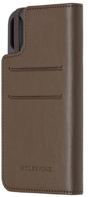 Чехол-книжка Moleskine для Apple iPhone X IPHXXX, коричневый