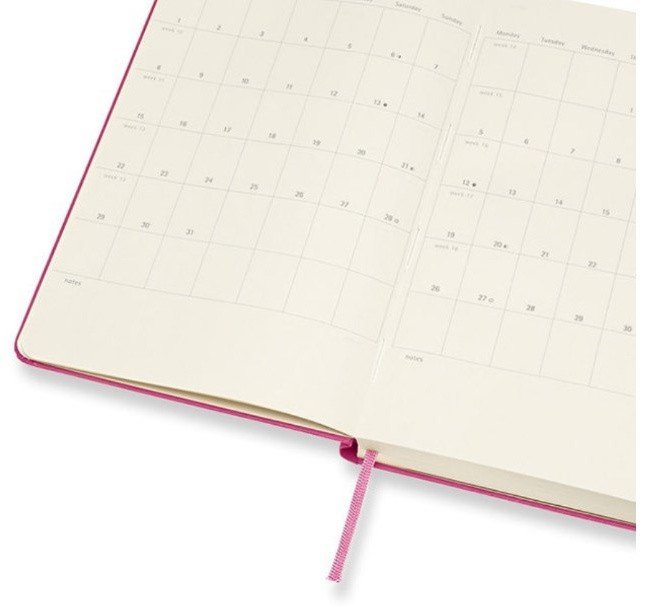 Ежедневник Moleskine CLASSIC Large 130х210мм 400стр. фуксия
