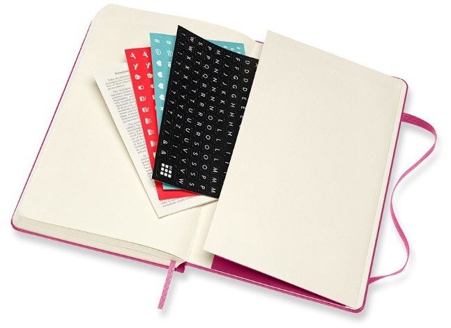 Ежедневник Moleskine CLASSIC Large 130х210мм 400стр. фуксия