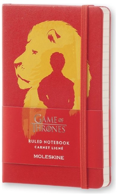 Блокнот Moleskine GAME OF THRONES POCKET Limited Edition, линейка