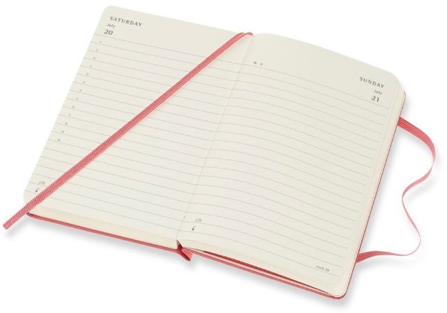 Ежедневник Moleskine CLASSIC Pocket, розовый