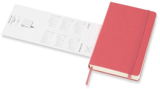 Ежедневник Moleskine CLASSIC Pocket, розовый