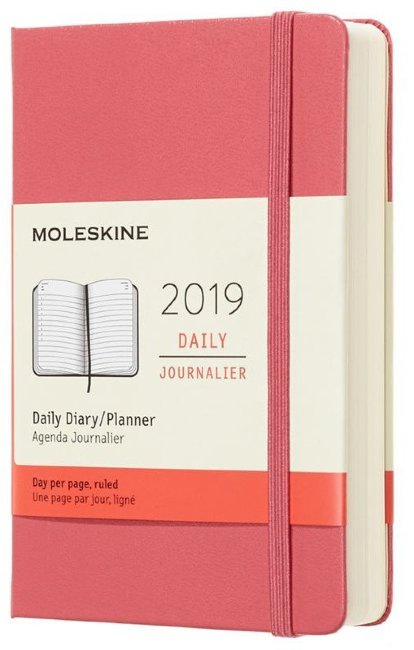 Ежедневник Moleskine CLASSIC Pocket, розовый