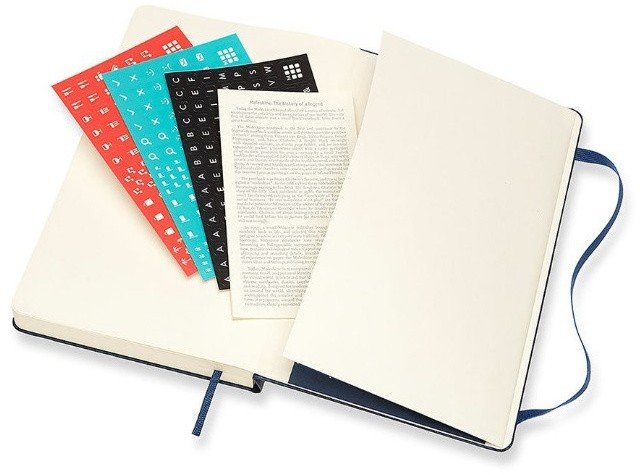 Ежедневник Moleskine CLASSIC Large 130х210мм 400стр. синий сапфир