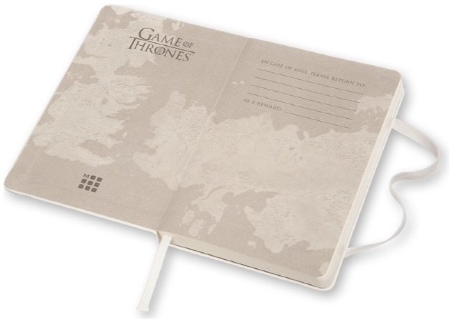 Блокнот Moleskine GAME OF THRONES POCKET Limited Edition, нелинованный