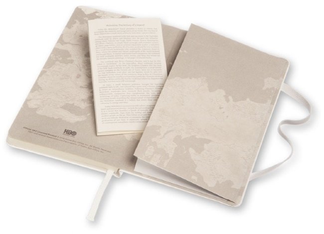 Блокнот Moleskine GAME OF THRONES POCKET Limited Edition, нелинованный