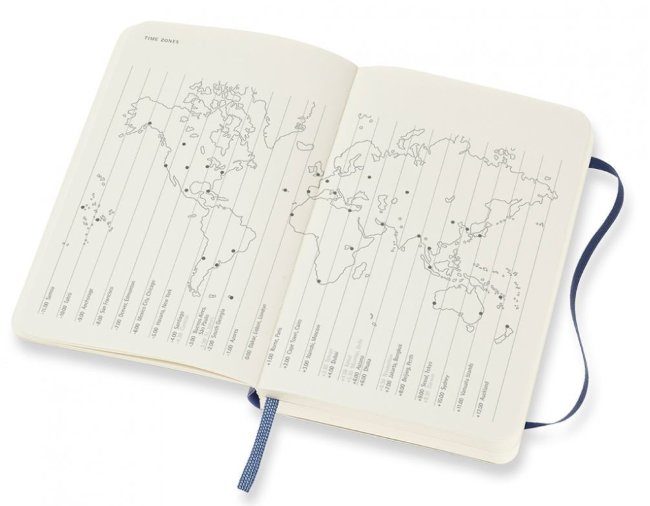 Ежедневник Moleskine CLASSIC Pocket, синий сапфир