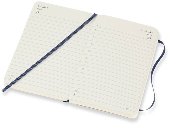 Ежедневник Moleskine CLASSIC Pocket, синий сапфир