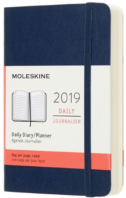 Ежедневник Moleskine CLASSIC Pocket, синий сапфир