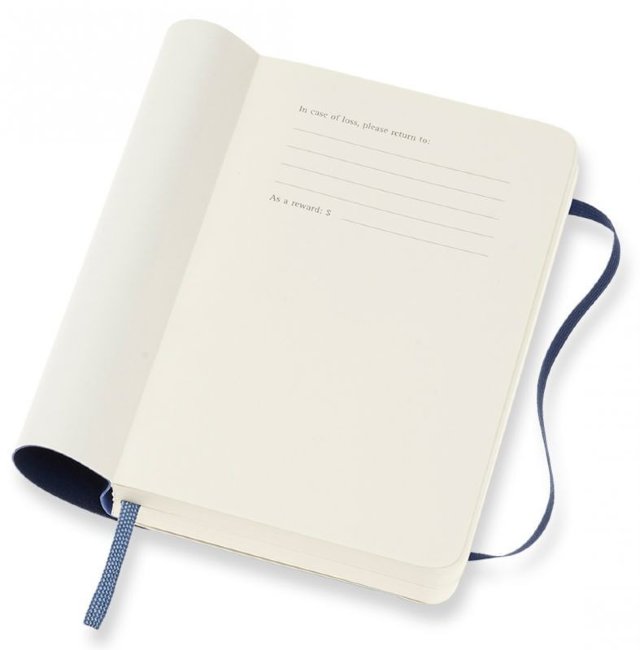 Ежедневник Moleskine CLASSIC Pocket, синий сапфир