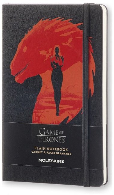 Блокнот Moleskine GAME OF THRONES LARGE Limited Edition, нелинованный Блокнот Moleskine GAME OF THRONES LARGE Limited Edition, нелинованный
