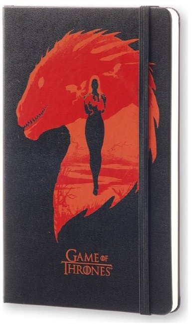 Блокнот Moleskine GAME OF THRONES LARGE Limited Edition, нелинованный Блокнот Moleskine GAME OF THRONES LARGE Limited Edition, нелинованный