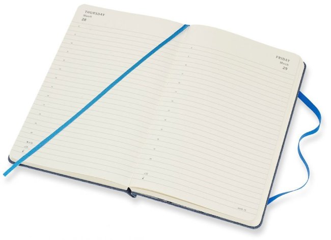 Ежедневник Moleskine Limited Edition DENIM Large, синий Ежедневник Moleskine Limited Edition DENIM Large, синий