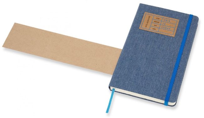 Ежедневник Moleskine Limited Edition DENIM Large, синий Ежедневник Moleskine Limited Edition DENIM Large, синий