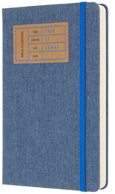 Ежедневник Moleskine Limited Edition DENIM Large, синий Ежедневник Moleskine Limited Edition DENIM Large, синий