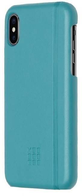 Чехол (клип-кейс) Moleskine для Apple iPhone X IPHXXX, бирюзовый Чехол (клип-кейс) Moleskine для Apple iPhone X IPHXXX, бирюзовый