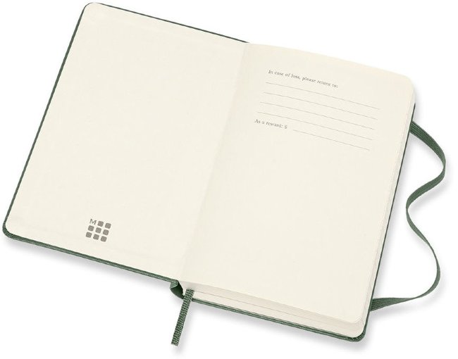 Ежедневник Moleskine CLASSIC Pocket 90x140мм 400стр. зеленый Ежедневник Moleskine CLASSIC Pocket 90x140мм 400стр. зеленый