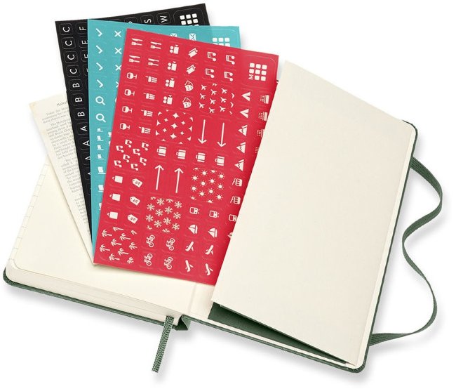 Ежедневник Moleskine CLASSIC Pocket 90x140мм 400стр. зеленый Ежедневник Moleskine CLASSIC Pocket 90x140мм 400стр. зеленый