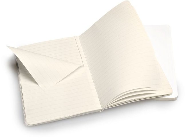 Блокнот Moleskine VOLANT POCKET, линейка, белый (2шт) Блокнот Moleskine VOLANT POCKET, линейка, белый (2шт)