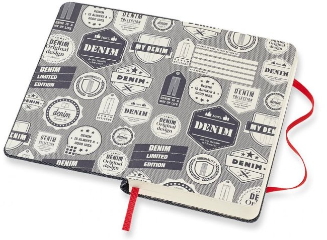 Ежедневник Moleskine Limited Edition DENIM Pocket, черный Ежедневник Moleskine Limited Edition DENIM Pocket, черный