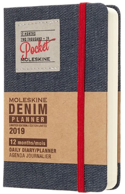 Ежедневник Moleskine Limited Edition DENIM Pocket, черный Ежедневник Moleskine Limited Edition DENIM Pocket, черный