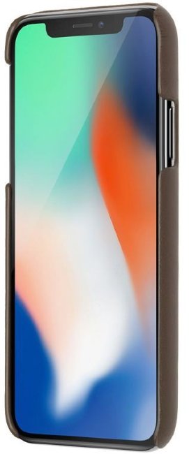 Чехол (клип-кейс) Moleskine для Apple iPhone X IPHXXX, коричневый Чехол (клип-кейс) Moleskine для Apple iPhone X IPHXXX, коричневый