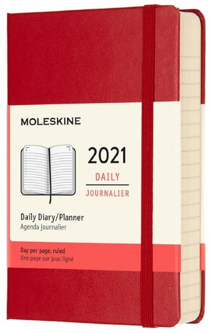 Ежедневник Moleskine CLASSIC Pocket 90x140мм 400стр. красный Ежедневник Moleskine CLASSIC Pocket 90x140мм 400стр. красный