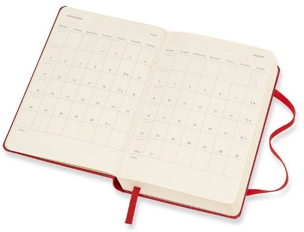 Ежедневник Moleskine CLASSIC Pocket 90x140мм 400стр. красный Ежедневник Moleskine CLASSIC Pocket 90x140мм 400стр. красный