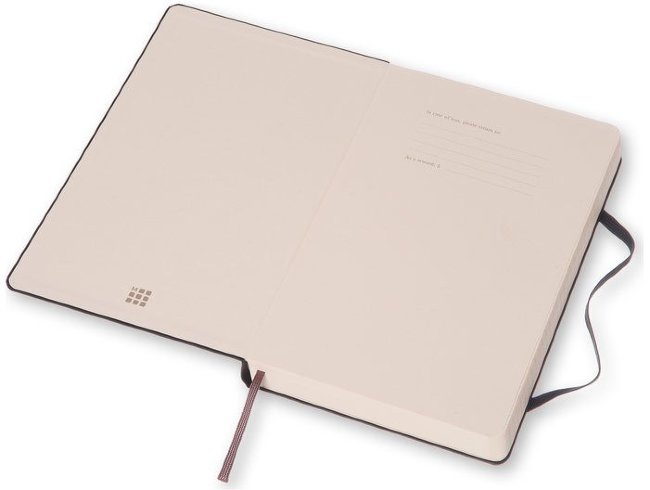 Ежедневник Moleskine CLASSIC DAILY LARGE, A5, черный