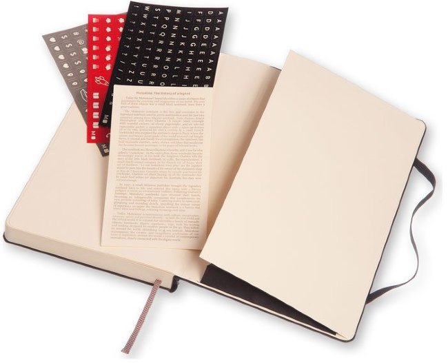 Ежедневник Moleskine CLASSIC DAILY LARGE, A5, черный