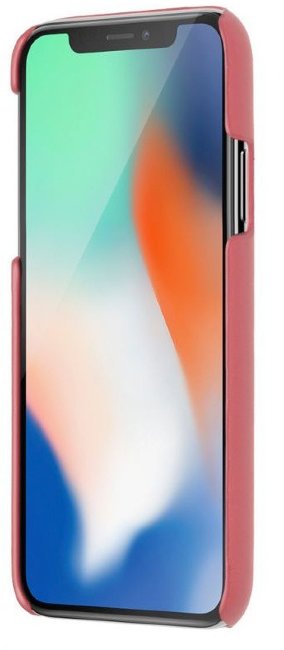 Чехол (клип-кейс) Moleskine для Apple iPhone X IPHXXX, розовый