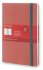 Блокнот Moleskine BLEND LARGE Limited Edition, линейка, красный