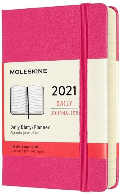 Ежедневник Moleskine CLASSIC Pocket 90x140мм 400стр. фуксия Ежедневник Moleskine CLASSIC Pocket 90x140мм 400стр. фуксия