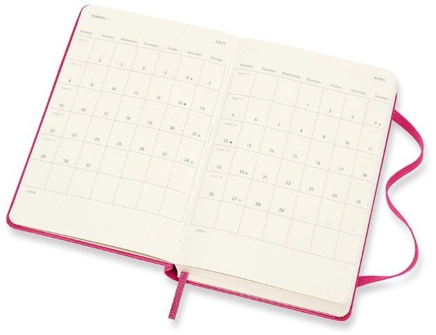 Ежедневник Moleskine CLASSIC Pocket 90x140мм 400стр. фуксия Ежедневник Moleskine CLASSIC Pocket 90x140мм 400стр. фуксия