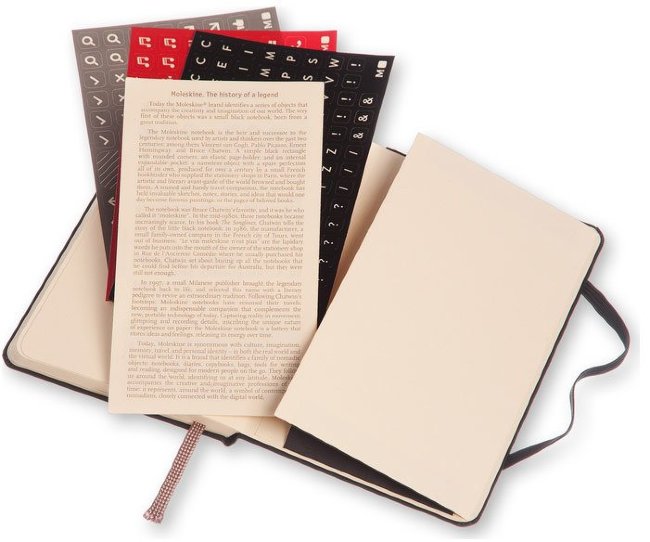 Еженедельник Moleskine CLASSIC WKLY POCKET, A6, черный